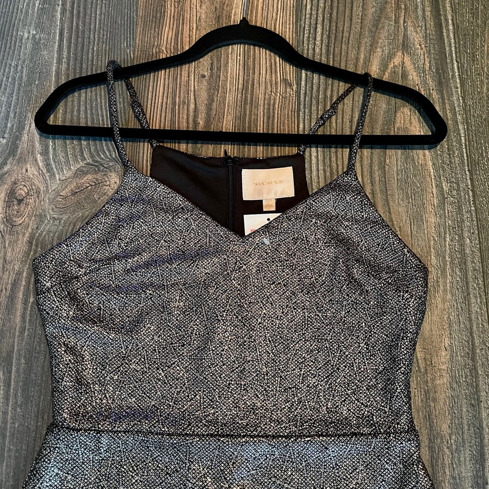 NWT Skies Are Blue gold shimmer dress - Picture 10 of 14